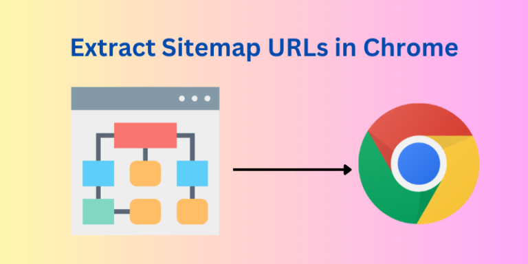 Extract Sitemap Links in Chrome with Javascript Bookmarklet
